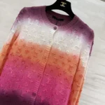 Louis Vuitton LV Women 3D Monogram Tie Dye Cardigan 1AK079