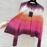 Louis Vuitton LV Women 3D Monogram Tie Dye Cardigan 1AK079