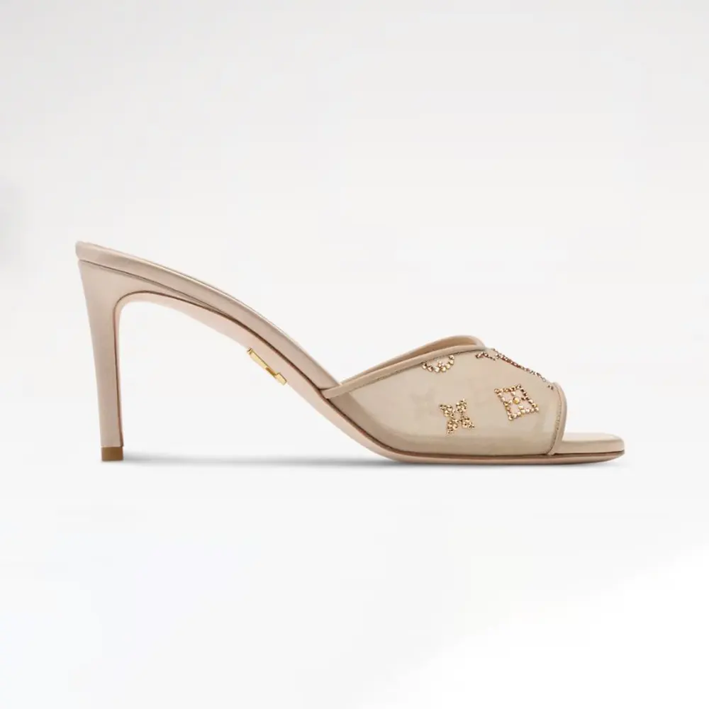 Louis Vuitton LV Women Gala Mule Nude Beige 1AK4LC (1) Louis Vuitton LV Women Gala Mule Nude Beige 1AK4LC