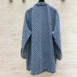 Louis Vuitton LV Women Monogram Denim Shirt Dress 1AKDQZ