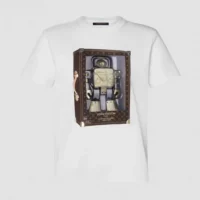 Louis Vuitton LV Women Robot Print T-Shirt 1AKEMQ