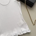 Louis Vuitton LV Women Ruffle Hem Tank Top 1AKEPE