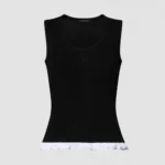 Louis Vuitton LV Women Ruffle Hem Tank Top 1AKEPM