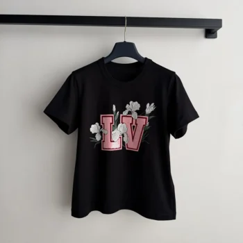 Louis Vuitton LV Women Sequin Signature T-Shirt 1AK60O