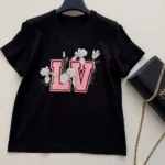 Louis Vuitton LV Women Sequin Signature T-Shirt 1AK60O