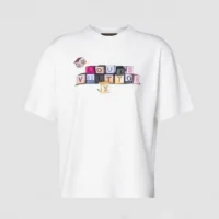 Louis Vuitton LV Women Signature Blocks T-Shirt 1AKEOI