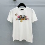 Louis Vuitton LV Women Signature Blocks T-Shirt 1AKEOI
