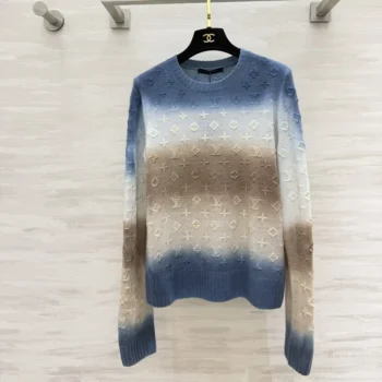 Louis Vuitton Men 3D Monogram Tie Dye Pullover 1AK09P