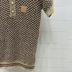 Louis Vuitton Men Short-Sleeved Knitted Mesh Polo 1AJUUF