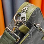 Louis Vuitton Men Trio Messenger Monogram Eclipse-Khaki Green M28628