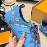Louis Vuitton Unisex LV Sneakerina Bleu Denim 1AJJR1
