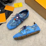 Louis Vuitton Unisex LV Sneakerina Bleu Denim 1AJJR1