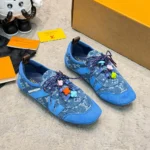 Louis Vuitton Unisex LV Sneakerina Bleu Denim 1AJJR1