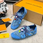 Louis Vuitton Unisex LV Sneakerina Bleu Denim 1AJJR1