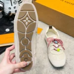 Louis Vuitton Unisex LV Sneakerina Greige 1AJJRZ