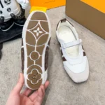 Louis Vuitton Unisex LV Sneakerina Mary Jane White 1AJPFA