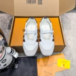 Louis Vuitton Unisex LV Sneakerina Mary Jane White 1AJPFA