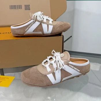 Louis Vuitton Unisex LV Sneakerina Open Back Brown 1AK5EK