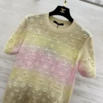 Louis Vuitton Women 3D Monogram Tie Dye Knit Top 1AK0D1