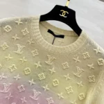 Louis Vuitton Women 3D Monogram Tie Dye Knit Top 1AK0D1