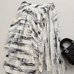 Louis Vuitton Women Buckle Up Handkerchief Skirt 1AKF3N