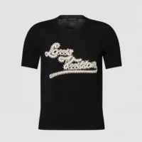Louis Vuitton Women Embroidered Signature Knit Top 1AKEQY