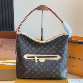Louis Vuitton Women Lineup MM Monogram Coated Canvas M27335