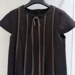 Louis Vuitton Women Monogram Accent Trapeze Dress 1AKE6Z