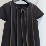 Louis Vuitton Women Monogram Accent Trapeze Dress 1AKE6Z