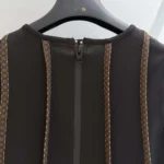 Louis Vuitton Women Monogram Accent Trapeze Dress 1AKE6Z