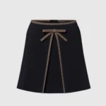 Louis Vuitton Women Monogram Bow Mini Skirt 1AKE8Z
