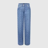 Louis Vuitton Women Monogram Flared Jeans 1AHENZ