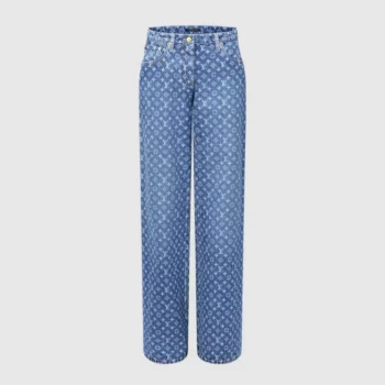 Louis Vuitton Women Monogram Flared Jeans 1AHENZ