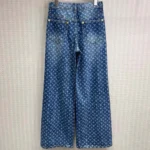 Louis Vuitton Women Monogram Flared Jeans 1AHENZ