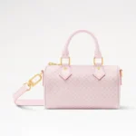 Louis Vuitton Women Nano Speedy Calfskin Leather-Light Bliss M29414
