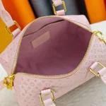 Louis Vuitton Women Nano Speedy Calfskin Leather-Light Bliss M29414