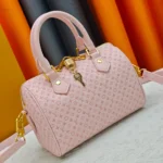 Louis Vuitton Women Nano Speedy Calfskin Leather-Light Bliss M29414 - Image 4