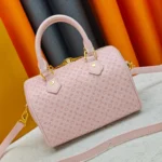 Louis Vuitton Women Nano Speedy Calfskin Leather-Light Bliss M29414
