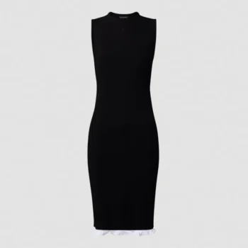 Louis Vuitton Women Ruffle Hem Tank Dress 1AKEP6