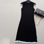 Louis Vuitton Women Ruffle Hem Tank Dress 1AKEP6