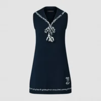 Louis Vuitton Women Sailor Collar Knit Dress 1AJZ65