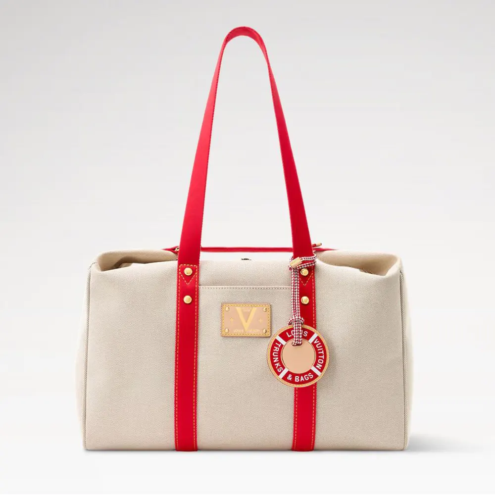Louis Vuitton Women Voyageur Bag in Lightweight-Red M28509 (1) Louis Vuitton Women Voyageur Bag in Lightweight-Red M28509