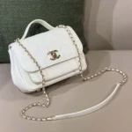 Chanel Women Caviar Quilted Medium Business Affinity Flap