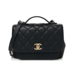 Chanel Women Caviar Quilted Medium Business Affinity Flap