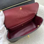 Chanel Women Mini Flap Bag Grained Calfskin & Gold-Tone Metal Black
