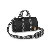 Louis Vuitton LV Unisex LV Monogram City Keepall XS Black