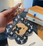 Louis Vuitton LV Unisex Vivienne Bag Charm Black M03819