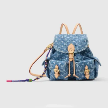 Louis Vuitton Women Montsouris Cargo Backpack Monogram Denim M27330