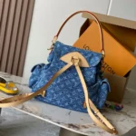 Louis Vuitton Women Montsouris Cargo Backpack Monogram Denim M27330