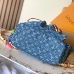 Louis Vuitton Women Montsouris Cargo Backpack Monogram Denim M27330